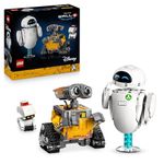 LEGO | Disney Pixar WALL-E and EVE - Display Model Kit for Adults - Brick-Built Robots with M-O & Hal Figures - DIY Home Decor - Collectible Gift for Fans - 43279