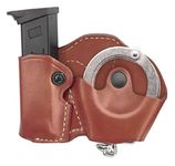 Gould & Goodrich 841-4 Gold Line Cuff And Mag Case With Belt Loops (Chestnut Brown) Fits Beretta