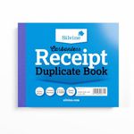 Silvine Carbonless Duplicate Receipt Book - Numbered 1-100 with index sheet (102 x 127mm)