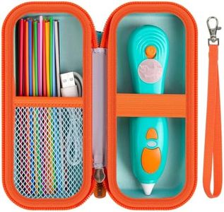 GWCASE Case Compatible with 3Doodler Start+ Essentials for 3D Pen Set for Kids, Storage Organizer Carrying Holder Fit for Printing Pens, Plastic Refill Blister, Micro-USB Charger (Box Only)