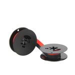 Universal Typewriter Ribbon, Black/Red Typewriter Ribbon, Twin Roller Pack, Typewriter Ribbon, Compatible with All Models, Typewriter Ribbon, 1st Class Ink Quality Guarantee (Black/Red)