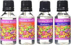 Cupcake World Intense Food Flavourings Summer Fruits Pack 28.5 ml (Pack of 1, Total 4 Flavours)