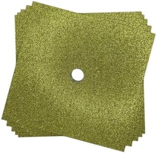 Gold Glitter Cardstock for Grad Cap Decorations DIY Mterial