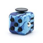 Appash Cube Fidget Toy Stress Anxiety Pressure Relieving Toy Great for Adults and Children[Gift Idea][Relaxing Toy][Stress Reliever][Soft Material] (Camouflage Blue)