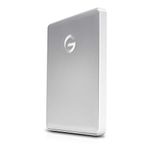 G-Technology 2TB G-Drive Mobile USB-C (USB 3.1) Portable External Hard Drive, Silver - 0G10339