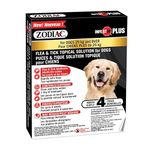 Zodiac® Infestop™ Plus Flea & Tick Topical Solution for Dogs 25kg and Over - 4 Tubes