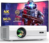 Projector with WiFi and Bluetooth, 