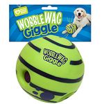 Wobble Wag Giggle Ball, Interactive Dog Toy, Fun Giggle Sounds When Rolled or Shaken, Pets Know Best, As Seen On TV, NOT A CHEW TOY