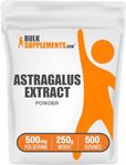 BulkSupplements.com Astragalus Extract Powder - from Astragalus Root, Astragalus Supplement - Vegan & Gluten Free, Astragalus Powder - 500mg per Serving, 250g (8.8 oz) (Pack of 1)