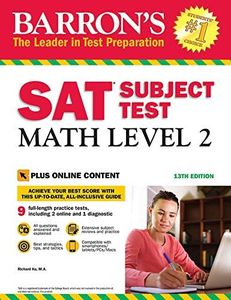 Barron's Sat Subj. Test: Math Level 2: With Bonus Online Tests