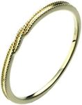 Epinki Womens Promise Rings, 18K Go