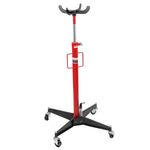 Lfhelper Transmission Jack 1100 lbs / 500 kg Capacity, Hydraulic Gearbox Jack, 110-190 cm Adjustable Height Vertical Telescopic Transmission Car Jack for Automotive Garage and Workshop Lifting