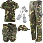 Kombat UK Kids DPM Camouflage Explorer Army Kit - Camo, 5-6 Years