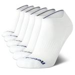 Reebok Men's Socks - Low Cut Now Show Ankle Socks (Classic White, Shoe Size: 6-12.5)