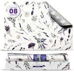 8X Lavender Scented Drawer Liners for Dresser - Scented Drawer Liner is Ideal for Cabinet, Dresser, Shelf, Cupboards - Double-Sided Pattern Non Adhesive Contact Paper for Shelves is Ideal Winter Gift