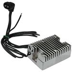 New CHROME Voltage Regulator Rectifier Replacement For Harley Davidson 74519-88, 1989-99 Evolution Big Twin, 32 AMP