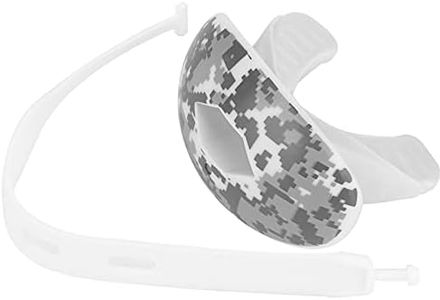 Paradenti per la macinazione dei denti Guardia Sport Rugby TPR Alimentare TPR Bocca Guardia Sport Rugby Taekwondo Boxe Kick Boxing Combat Libre Athletic Protector(#1)