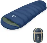 Naturehike Camping Sleeping Bag, Portable Cotton Sleeping Gear for Adults 3 Seasons, Hiking/Backpacking/Outdoor and Indoor Used with Storage Sack…