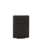 Fossil Men's Ingram Magnetic Multi-Card Wallet, Black, One Size