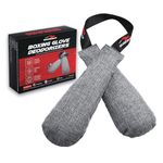 BRUISEBAR Boxing Glove Deodorizer - Odor and Moisture Absorber for Gloves, Gym Bags and Shoes