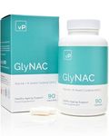 GlyNAC, Glycine & NAC Supplement, 90 Capsules - 350mg N Acetyl Cysteine & 350mg Glycine Supplement for Metabolism & Immune Support - Vegan Dietary Supplements for Men & Women by Vitality PRO