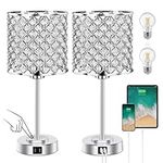 Crystal Table Bedside Lamp Touch Co