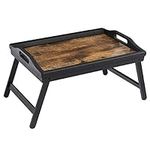 SONGMICS Bed Tray Table with Bamboo