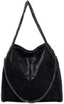 JOTHIN Large Crossbody Bags for Women Tote Bag for Women Womens Shoulder Bags Chain Purse Designer Handbags for Women(Black), Black, Large