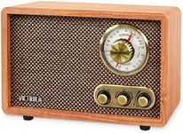 Victrola Retro Wood Bluetooth Radio