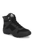 Leo's Fitness Shoes Outdoor Waterproof Boots for Men for Trekking, Hiking & Other Outdoor Activities, Black, 7 UK
