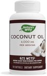 Nature's Way Coconut Oil Pure Extra Virgin 1,000 mg per softgel, 120 Softgels