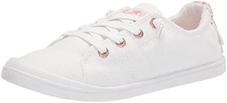 Roxy Women's Rory Slip on Sneaker, White Geo Ex, 6