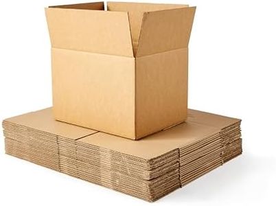 Amazon Basics Cardboard Moving Boxes, 20 Pack, Medium, Brown, 18" x 14" x 12"