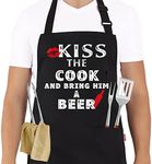 ALIPOBO Grilling Apron - KISS THE C