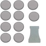 HRTELEC 10 Pack 20 MM Ceramics Ultrasonic Mist Maker Fogger Replacement Discs for Humidifier Parts with Replacement Tool