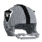 FOCO Oakland Raiders 3D Brxlz - Large Helmet Black