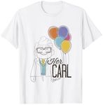 Disney Pixar Up Her Carl Couples T-Shirt