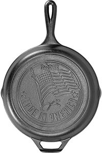 Lodge Cast Iron 10.25" Skillet with American Flag Design