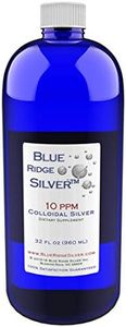 Blue Ridge Silver 10 ppm 32 oz Colloidal Silver Natural Immune Support Health Supplement