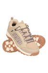 Mountain Warehouse Path Womens Waterproof Walking Shoes - Breathable Ladies Shoe - Hiking Taupe Adult Shoe Size 6