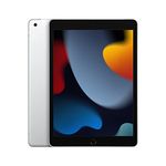 Apple 2021 iPad (10.2-inch iPad, Wi-Fi + Cellular, 64GB) - Silver (9th Generation)