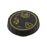 febi bilstein 47561 Radiator Cap with gasket, pack of one , Black