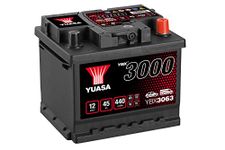 Yuasa YBX3063 12V 45Ah 425A SMF Battery