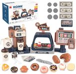 Toy Coffee Maker Machine and Cash R