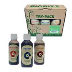 BioBizz Try Pack Outdoor Organic Fish Mix Bio Bloom Top Max Plant Fertilizers Starter Kit