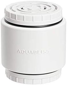 AquaBliss HD Multi Stage Shower Filter Replacement Cartridge for SF400 & SF500-48x Heavy Duty Detox Power. Kiss Itching, Breakage & Dullness Goodbye. Reduce Rust, Chlorine, Toxins. 1-Pack (SFC500)