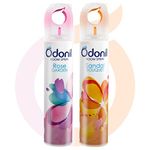 Odonil Room Air Freshner Spray - 440ml Combo (Pack of 2, 220ml each) | Rose Garden & Sandal Bouquet | Nature Inspired Fragrance for Home & Office | Long Lasting Fragrance