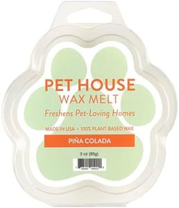 One Fur All Pet House Spring and Summer Wax Melts for Pet Odor, Natural, Plant Based Soy Wax Melts, Long Lasting Fragrance for Fresh Smelling Homes, Pina Colada