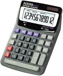 Aurora DT85V Desktop Calculator (Large Heavy Duty Model), Black