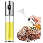 LAOLINGSY Oil Sprayer Dispenser, bottle Vinegar Sprayer, Dressing Spray Grilling Olive Oil Glass Bottle 100ml, Kitchen Gadgets for Air Fryer Cooking Salad Baking BBQ